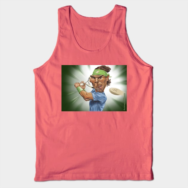 Rafa Nadal Tank Top by cristinatorbellina